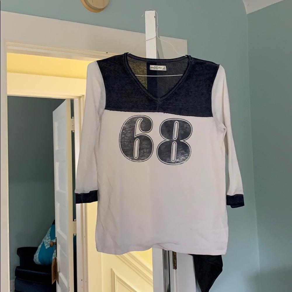 Knitted jersey top